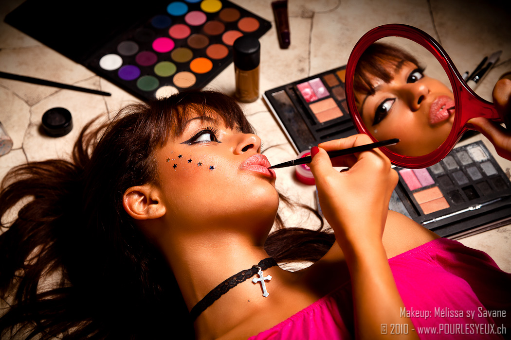 Mélissa : petite photo de test maquillage :), pourlesyeux.ch, annuaire photo modele