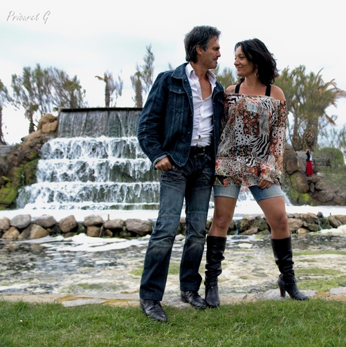 Duo couple au jardin de Palavas les Flots ( France) par Amenothes de http://amenothes.jalbum.net/Photographe%20portraitiste/